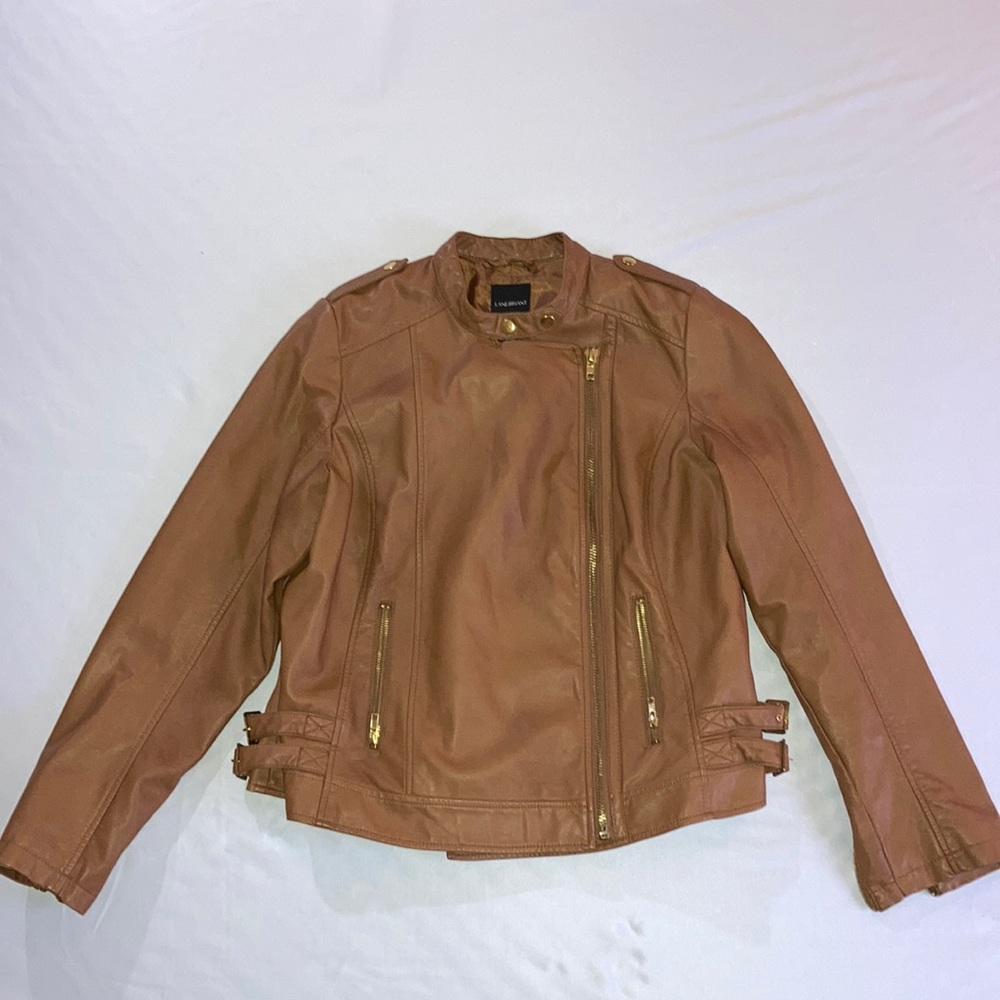 Lane Bryant Faux Leather Jacket